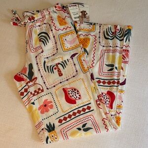 Sincerely Jules Multicolor Patterned Pants